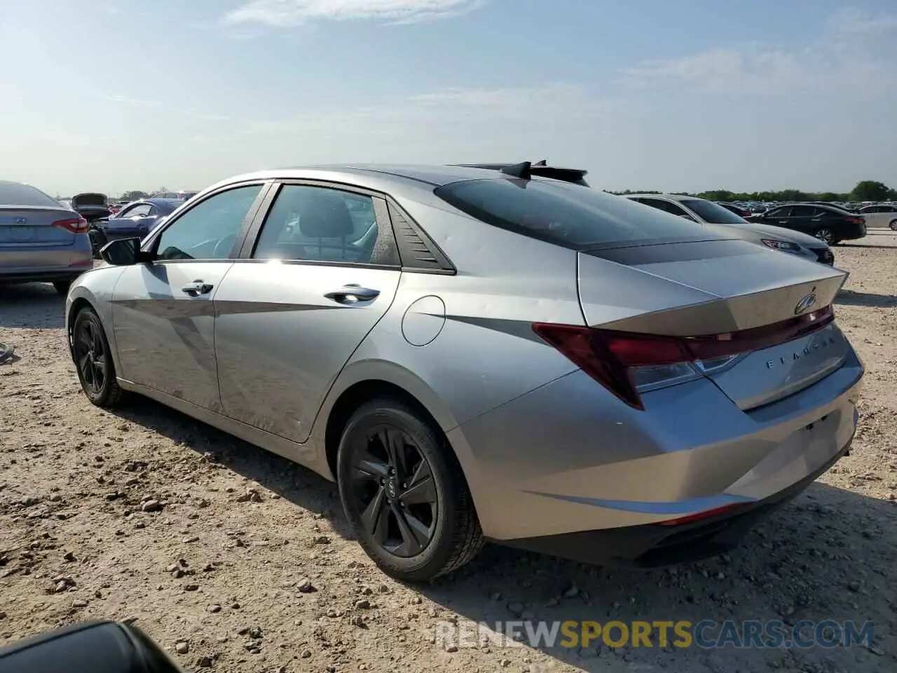 2 Photograph of a damaged car 5NPLM4AG1MH018536 HYUNDAI ELANTRA 2021