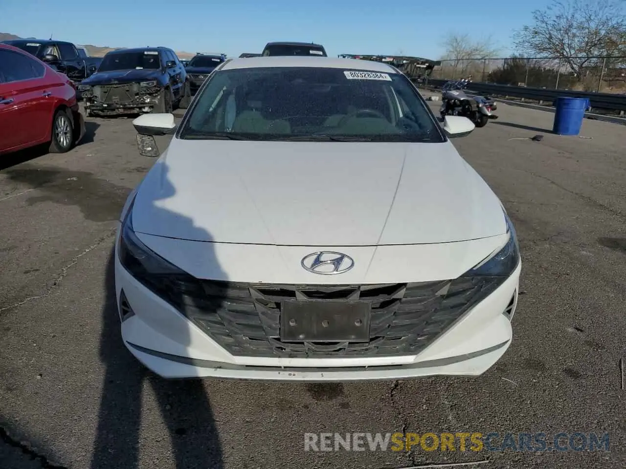 5 Photograph of a damaged car 5NPLM4AG1MH029763 HYUNDAI ELANTRA 2021