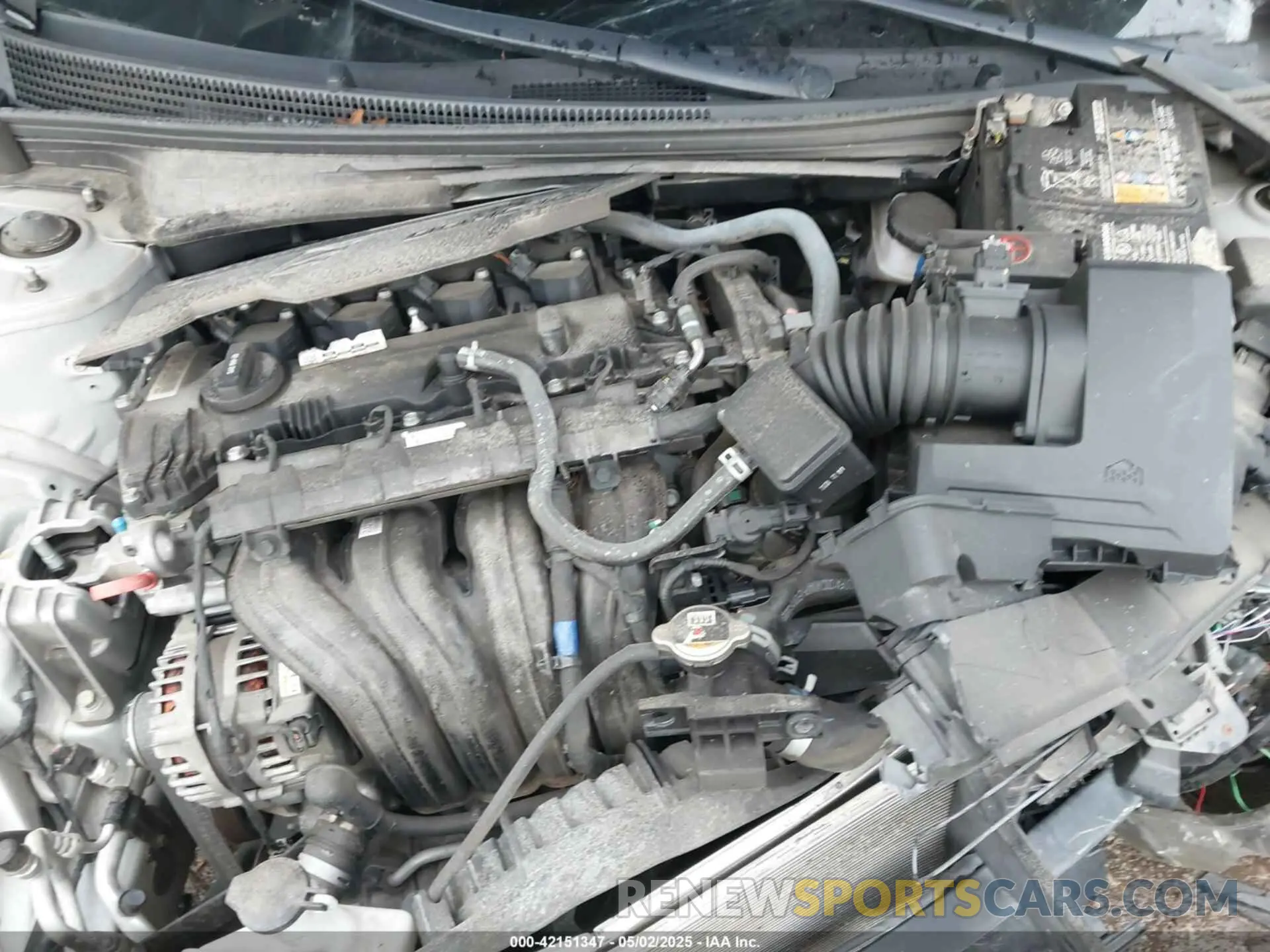 10 Photograph of a damaged car 5NPLM4AG1MH030055 HYUNDAI ELANTRA 2021