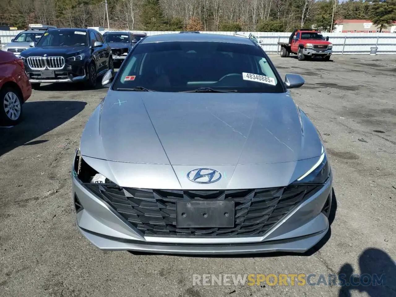 5 Photograph of a damaged car 5NPLM4AG2MH010851 HYUNDAI ELANTRA 2021