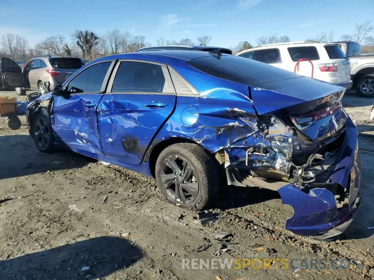 2 Photograph of a damaged car 5NPLM4AG2MH022515 HYUNDAI ELANTRA 2021