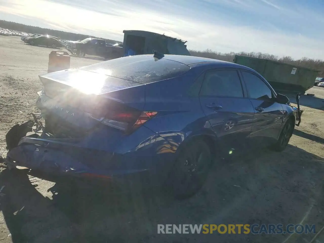 3 Photograph of a damaged car 5NPLM4AG2MH022515 HYUNDAI ELANTRA 2021