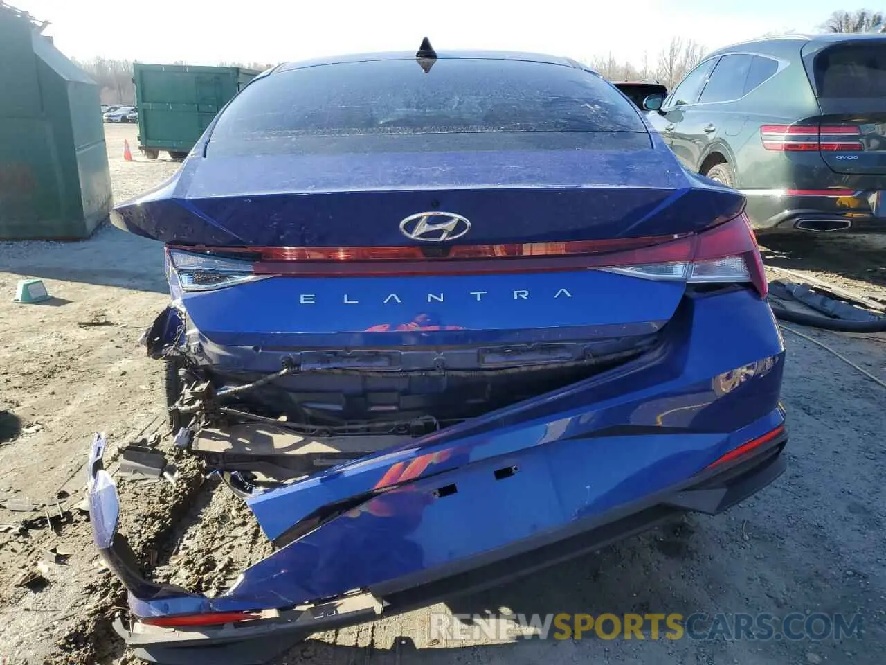 6 Photograph of a damaged car 5NPLM4AG2MH022515 HYUNDAI ELANTRA 2021