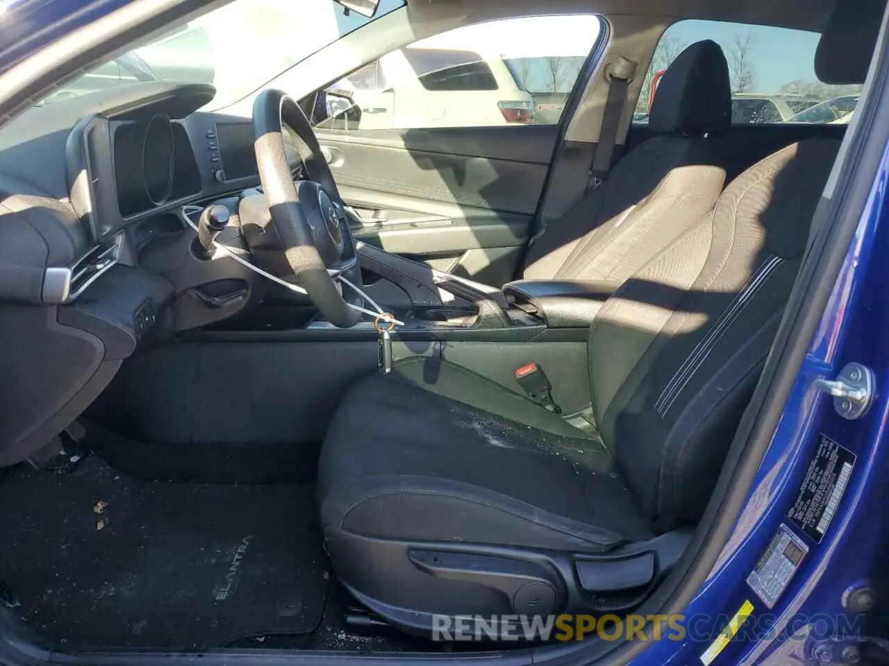7 Photograph of a damaged car 5NPLM4AG2MH022515 HYUNDAI ELANTRA 2021