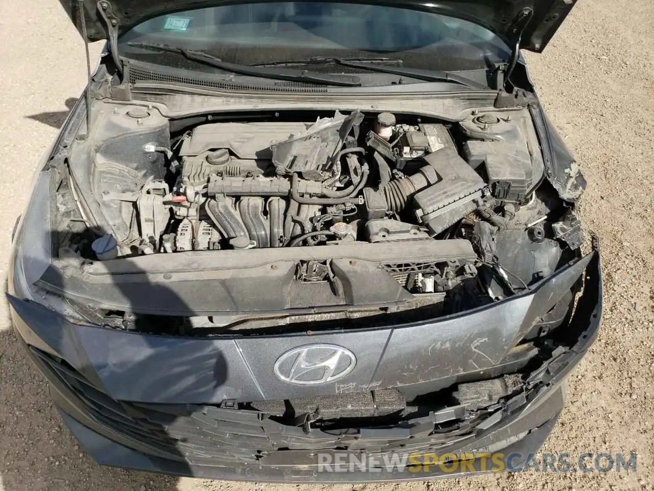11 Photograph of a damaged car 5NPLM4AG3MH002225 HYUNDAI ELANTRA 2021