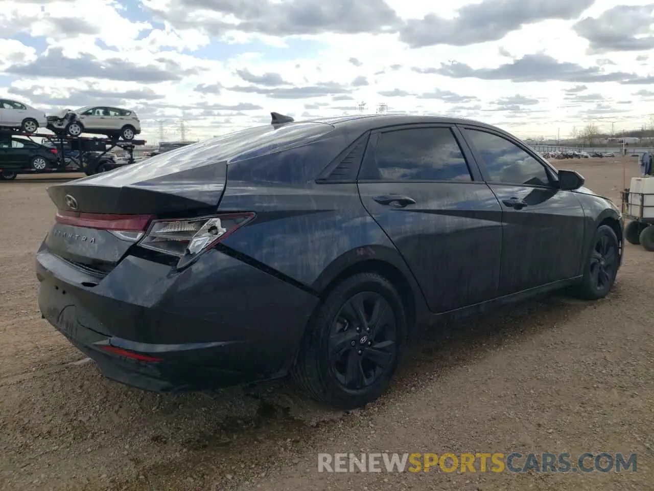 3 Photograph of a damaged car 5NPLM4AG3MH002225 HYUNDAI ELANTRA 2021
