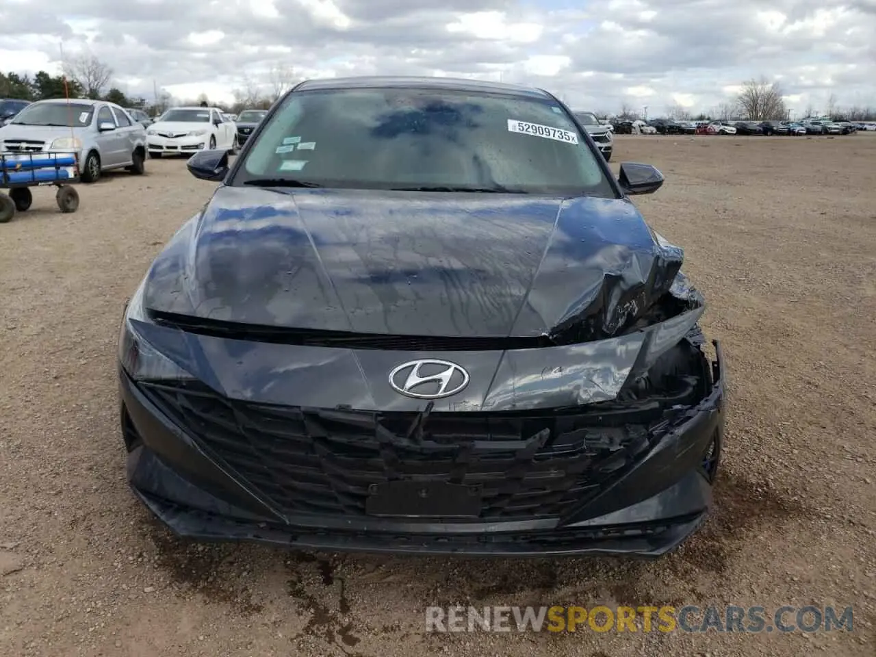 5 Photograph of a damaged car 5NPLM4AG3MH002225 HYUNDAI ELANTRA 2021