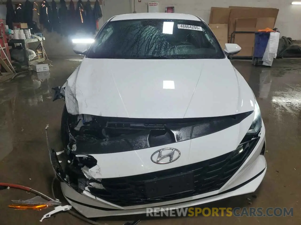 5 Photograph of a damaged car 5NPLM4AG3MH008056 HYUNDAI ELANTRA 2021