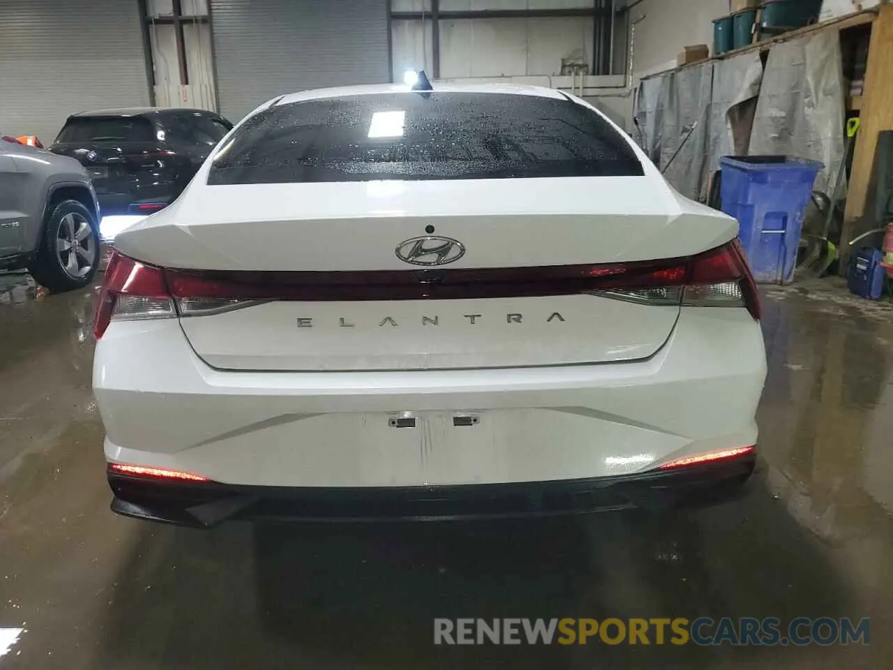 6 Photograph of a damaged car 5NPLM4AG3MH008056 HYUNDAI ELANTRA 2021