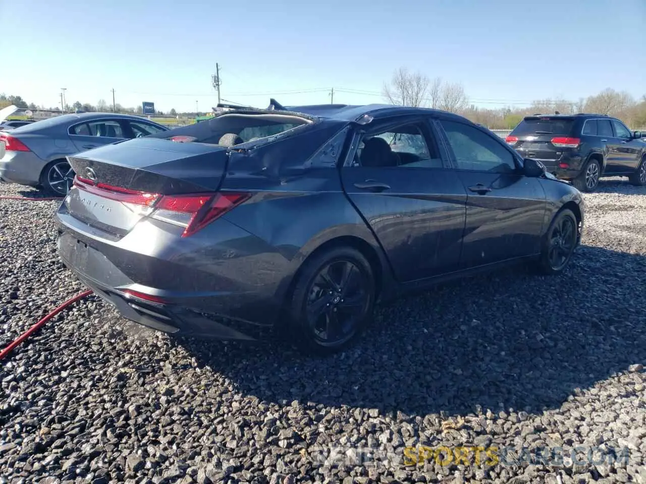 3 Photograph of a damaged car 5NPLM4AG3MH009790 HYUNDAI ELANTRA 2021