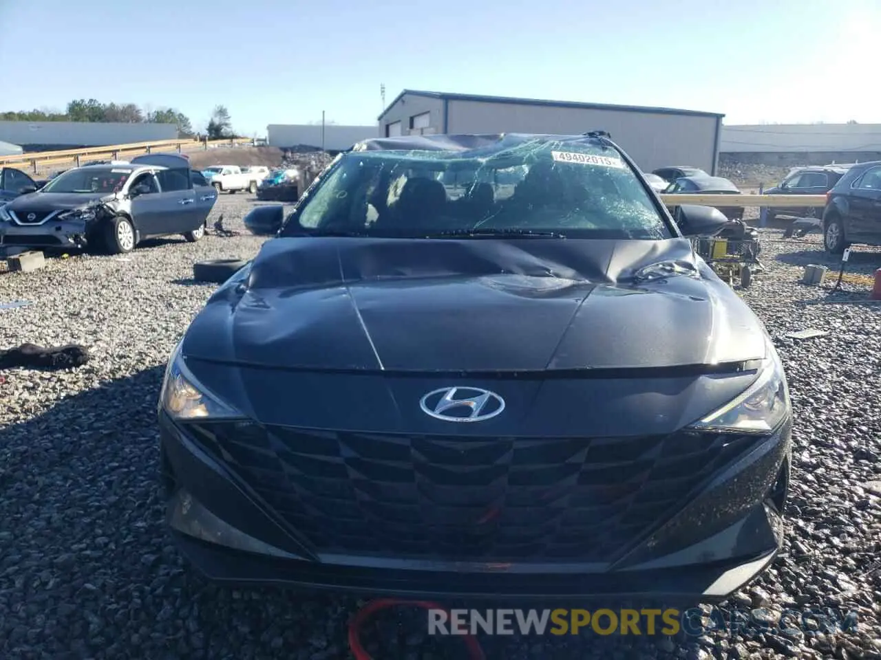 5 Photograph of a damaged car 5NPLM4AG3MH009790 HYUNDAI ELANTRA 2021