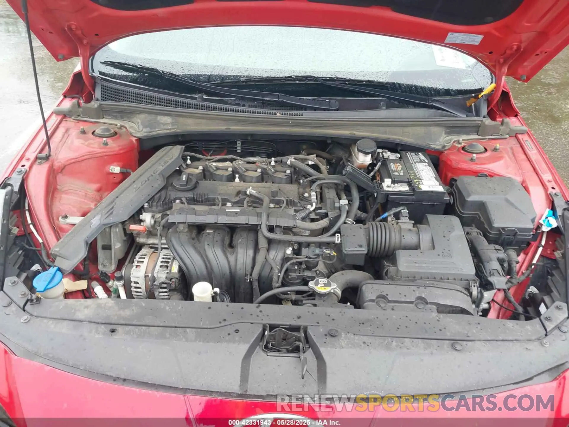 10 Photograph of a damaged car 5NPLM4AG3MH010356 HYUNDAI ELANTRA 2021