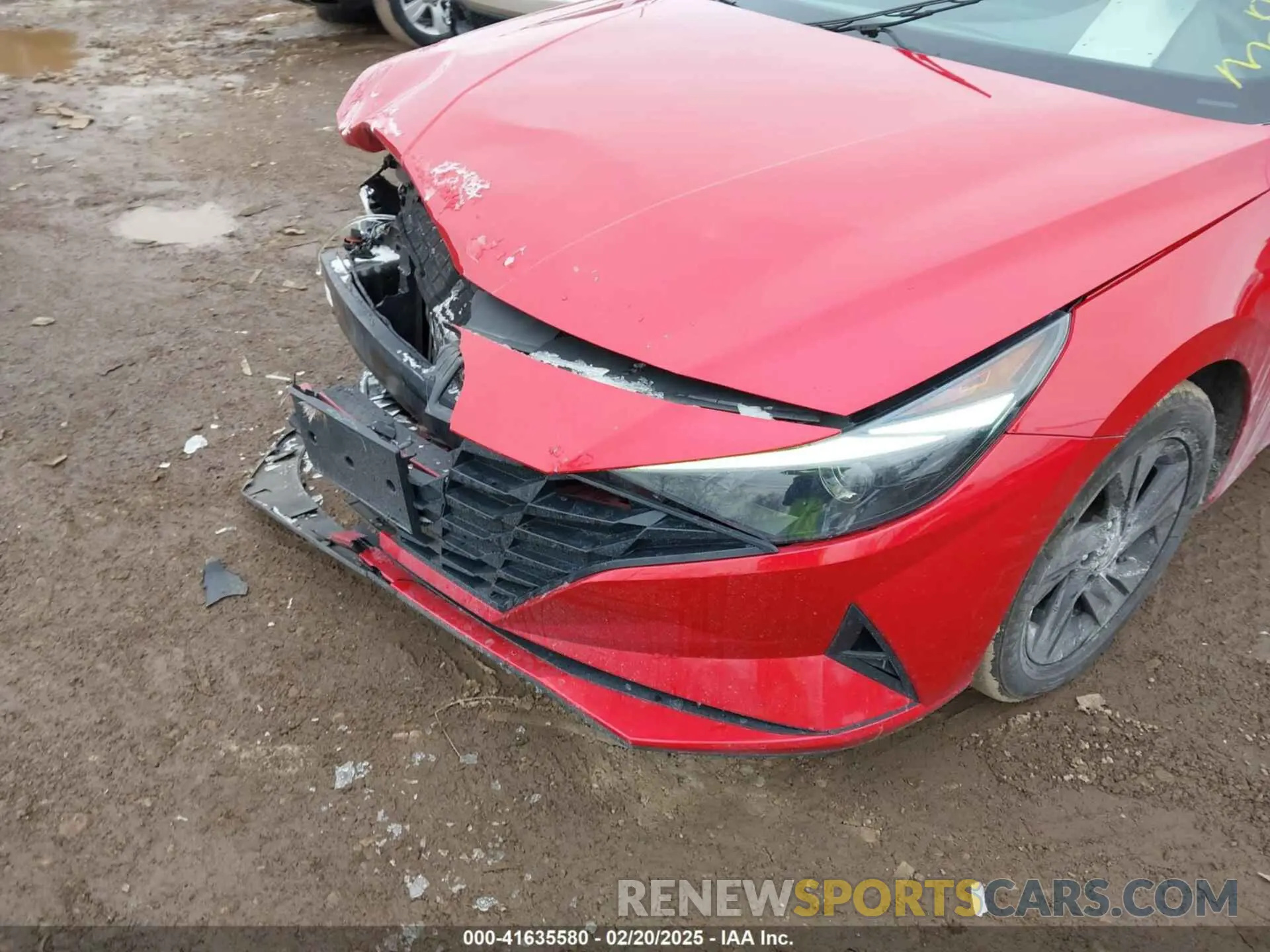 6 Photograph of a damaged car 5NPLM4AG3MH021194 HYUNDAI ELANTRA 2021