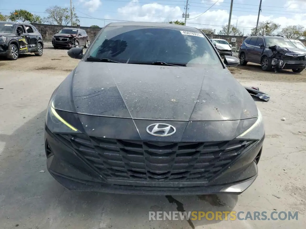5 Photograph of a damaged car 5NPLM4AG3MH027917 HYUNDAI ELANTRA 2021