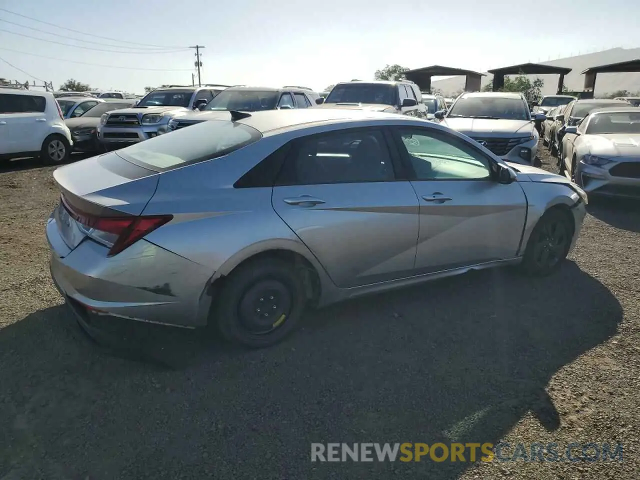 3 Photograph of a damaged car 5NPLM4AG3MH036200 HYUNDAI ELANTRA 2021