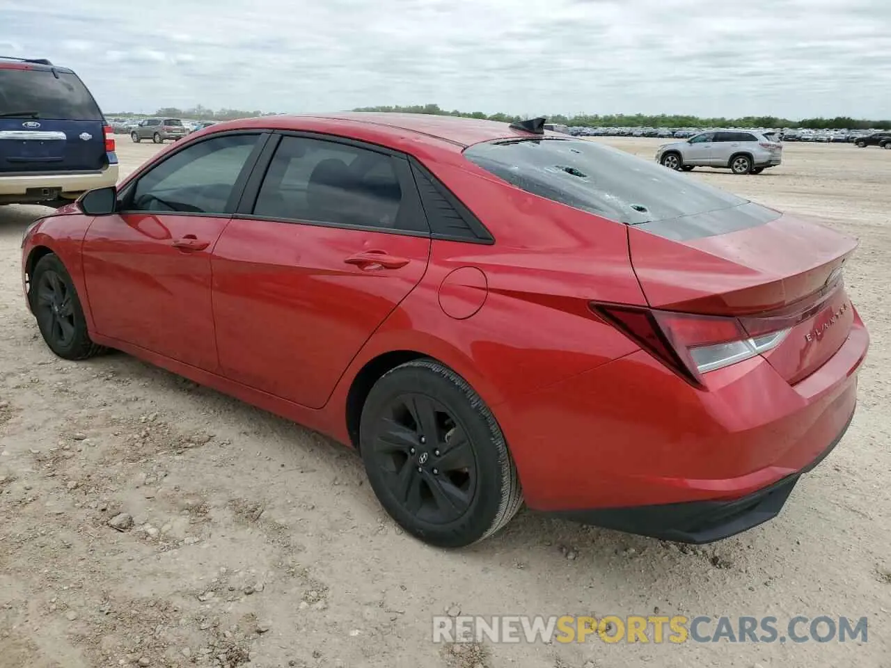 2 Photograph of a damaged car 5NPLM4AG3MH046130 HYUNDAI ELANTRA 2021