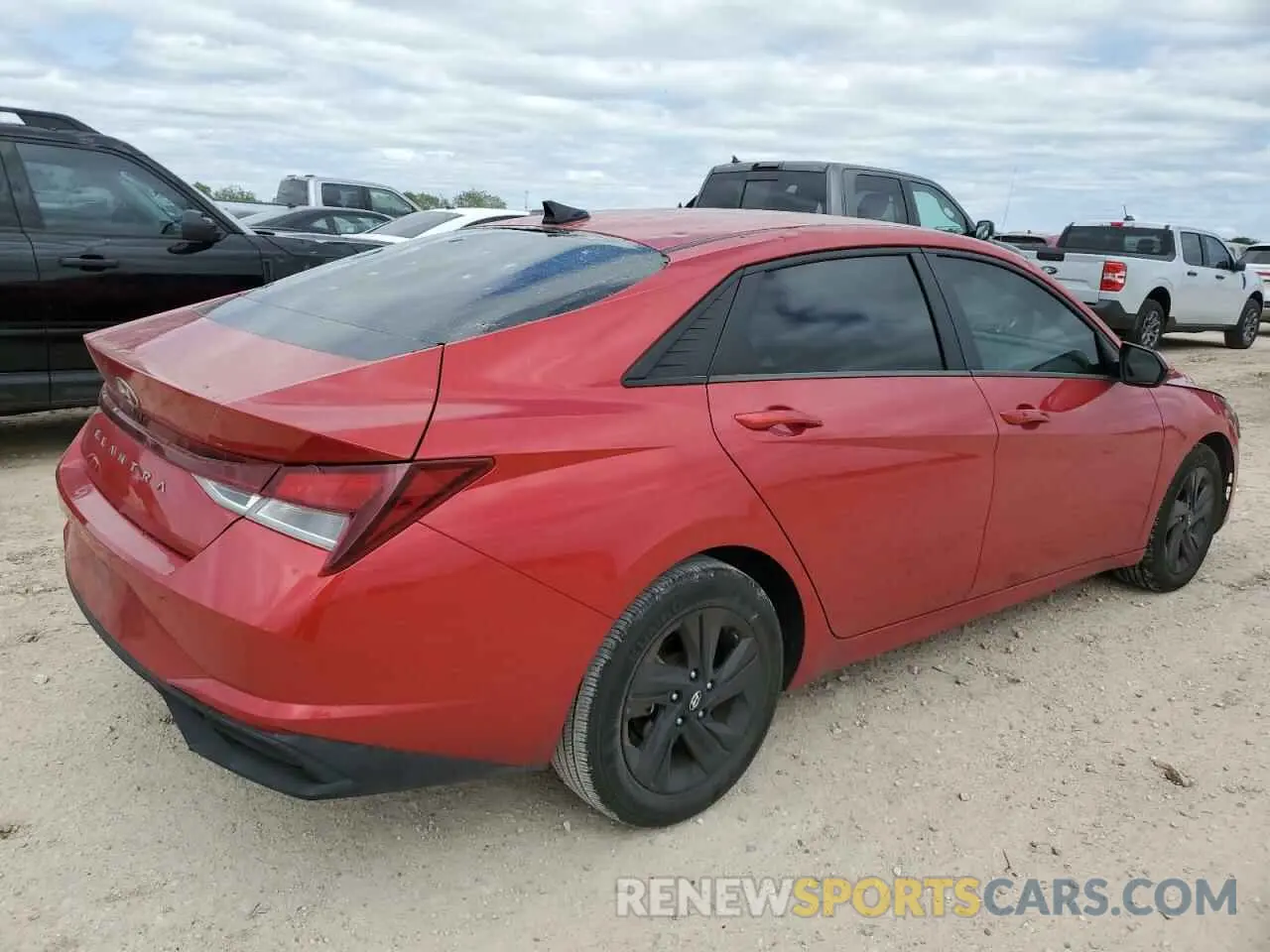 3 Photograph of a damaged car 5NPLM4AG3MH046130 HYUNDAI ELANTRA 2021
