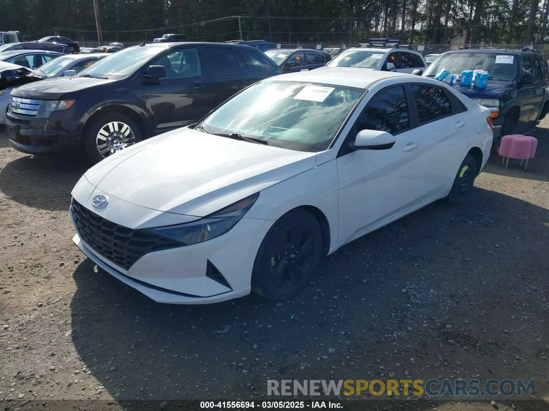 2 Photograph of a damaged car 5NPLM4AG4MH003268 HYUNDAI ELANTRA 2021