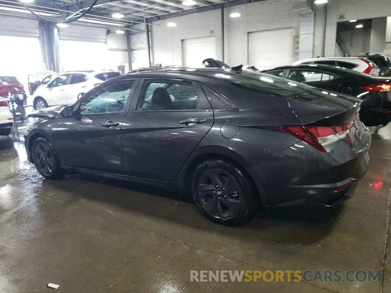 2 Photograph of a damaged car 5NPLM4AG4MH008079 HYUNDAI ELANTRA 2021