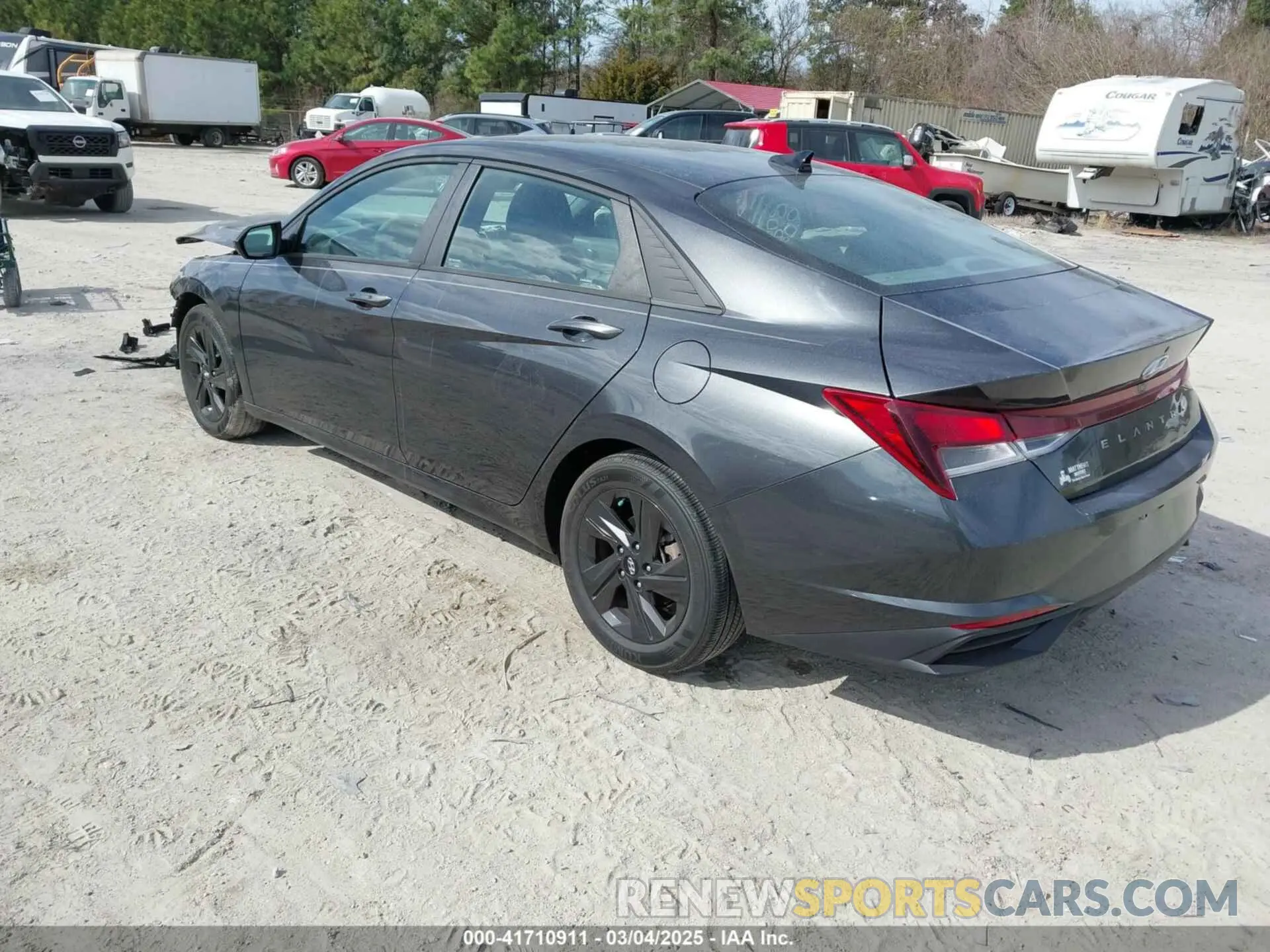 2 Photograph of a damaged car 5NPLM4AG4MH021821 HYUNDAI ELANTRA 2021