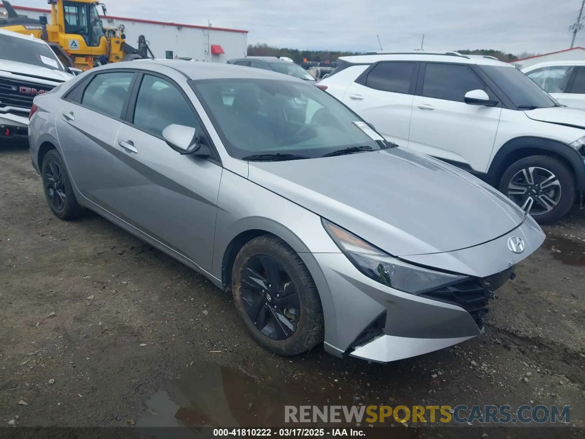 1 Photograph of a damaged car 5NPLM4AG4MH046086 HYUNDAI ELANTRA 2021