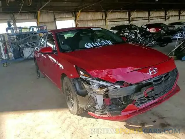 10 Photograph of a damaged car 5NPLM4AG4MH048842 HYUNDAI ELANTRA 2021