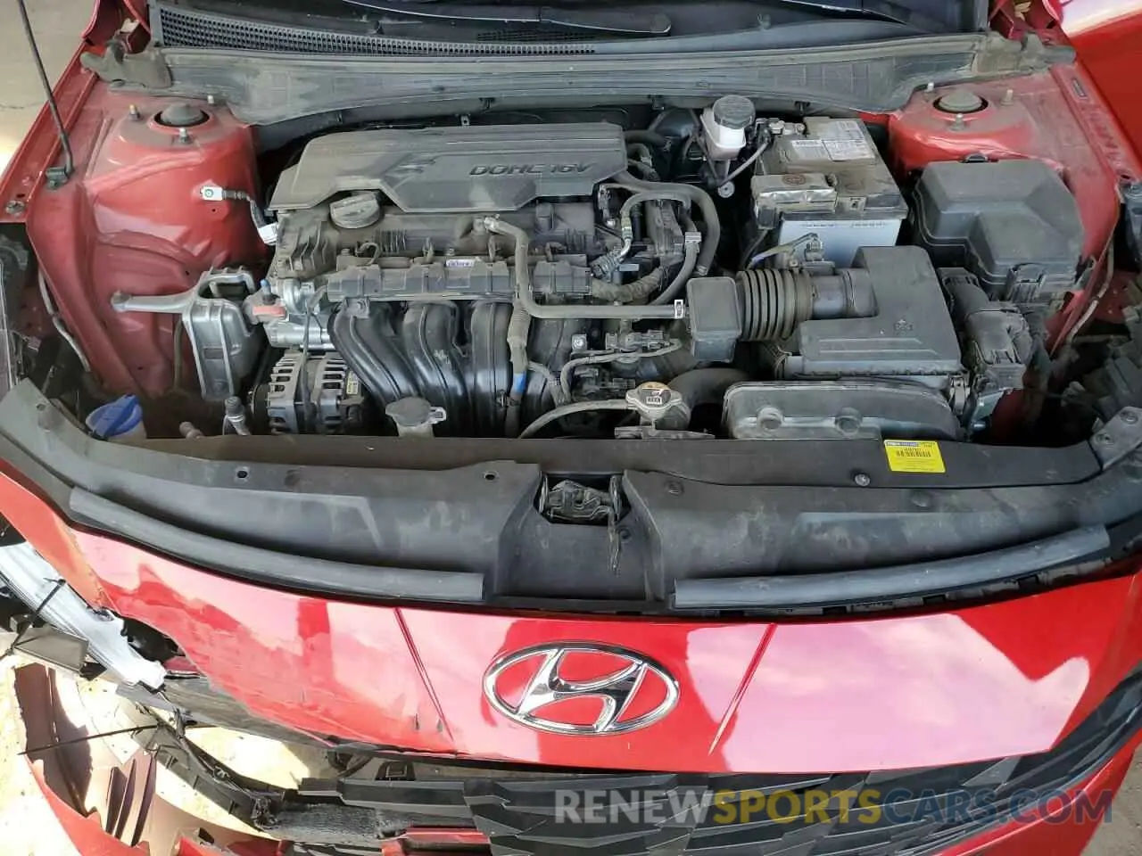 13 Photograph of a damaged car 5NPLM4AG4MH048842 HYUNDAI ELANTRA 2021
