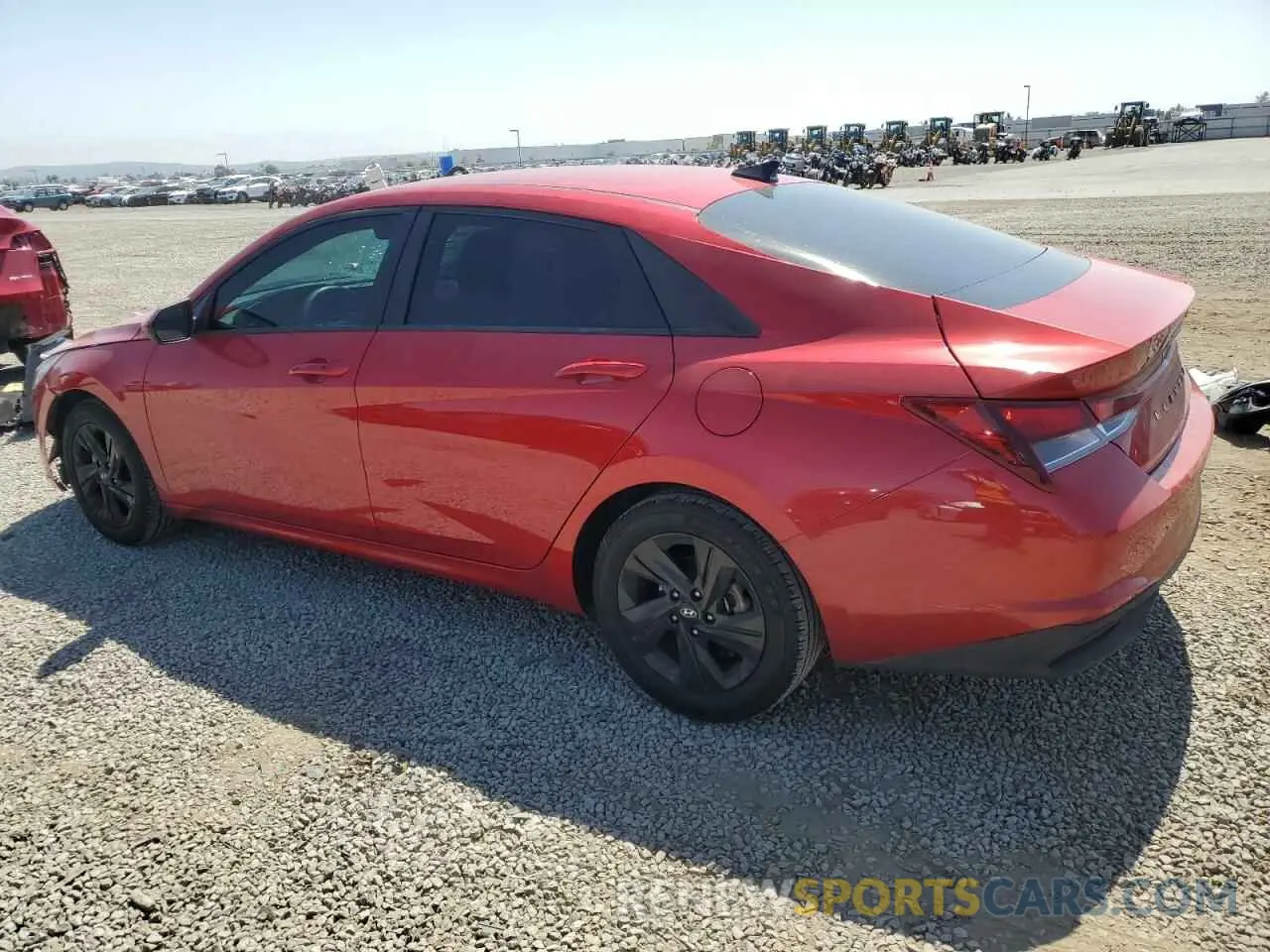 2 Photograph of a damaged car 5NPLM4AG4MH051336 HYUNDAI ELANTRA 2021