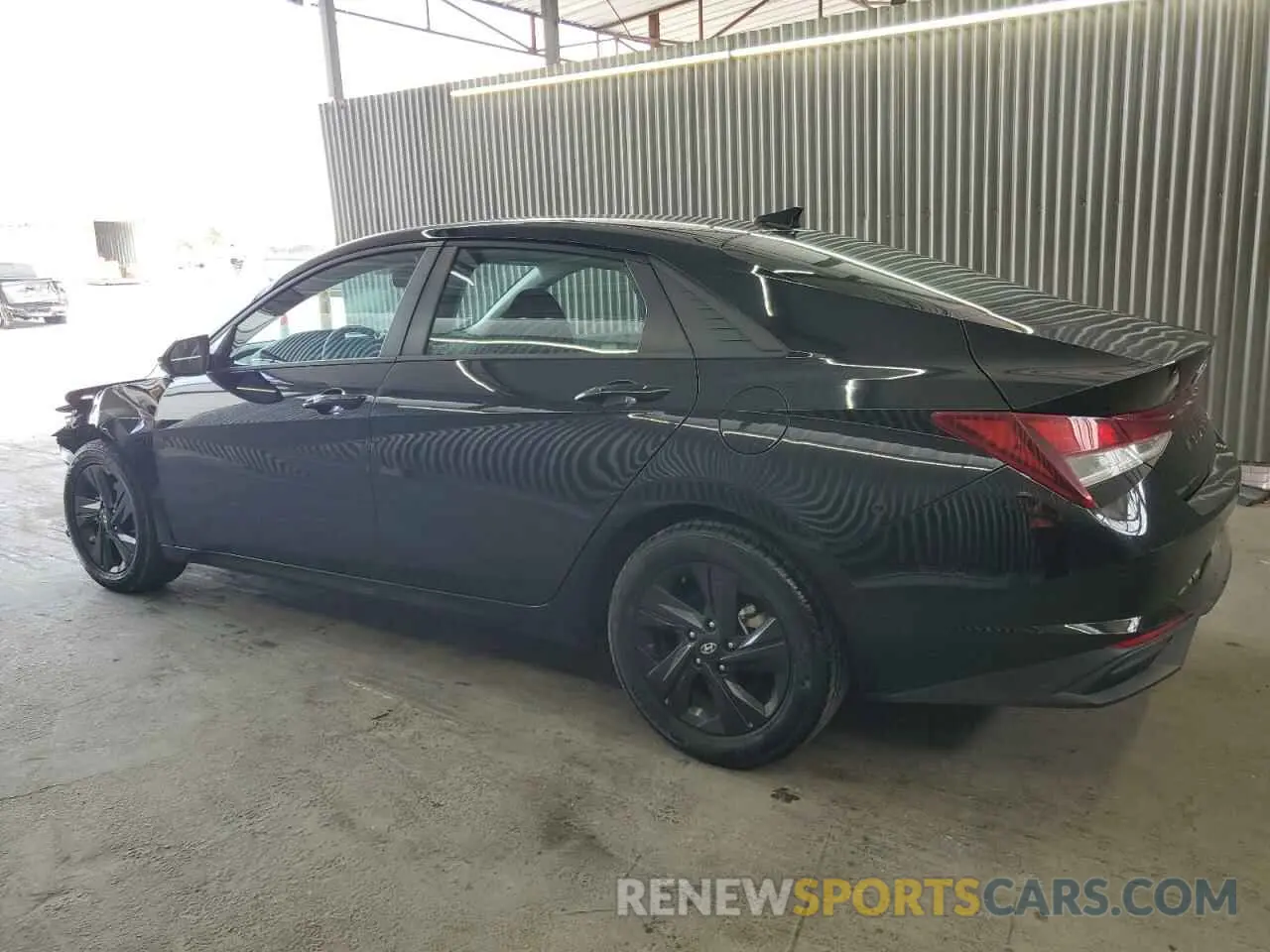 2 Photograph of a damaged car 5NPLM4AG4MH052339 HYUNDAI ELANTRA 2021