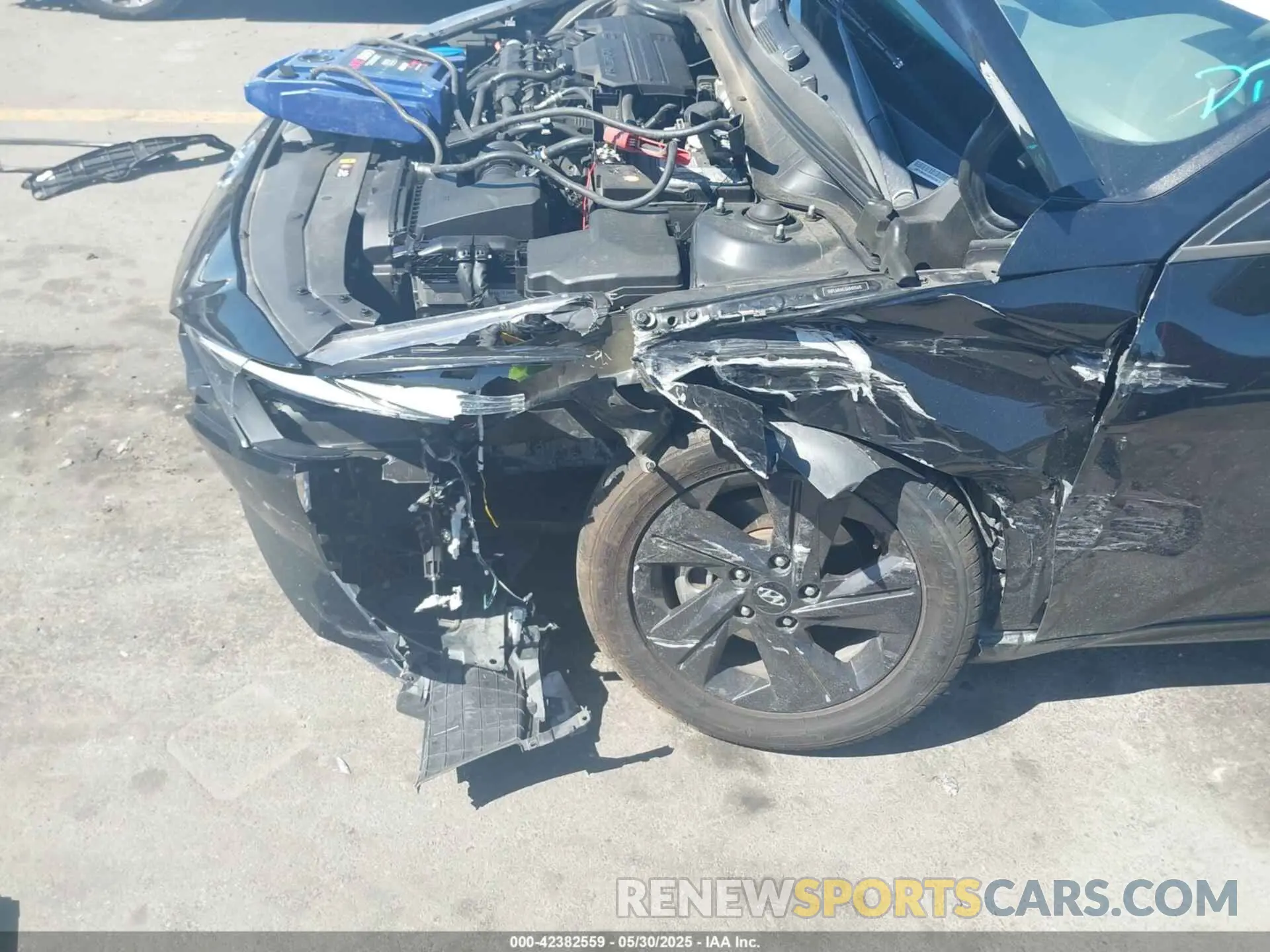 6 Photograph of a damaged car 5NPLM4AG5MH035615 HYUNDAI ELANTRA 2021