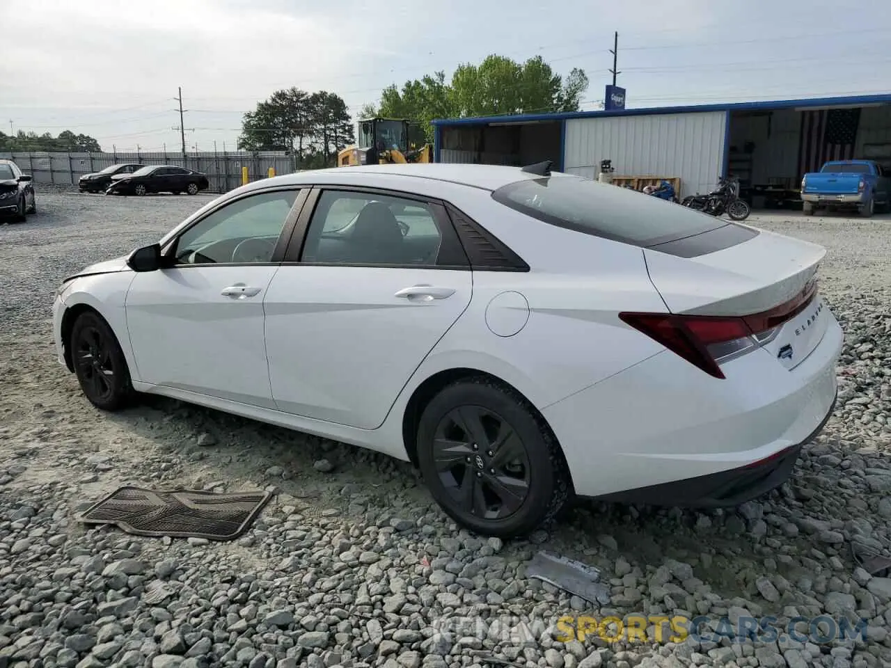 2 Photograph of a damaged car 5NPLM4AG5MH039616 HYUNDAI ELANTRA 2021