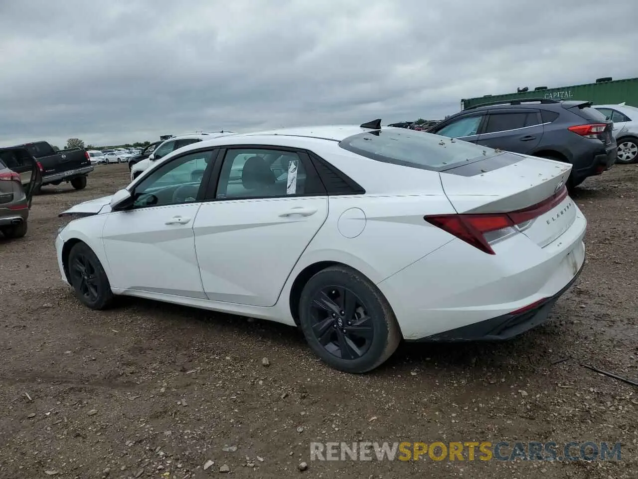 2 Photograph of a damaged car 5NPLM4AG6MH002252 HYUNDAI ELANTRA 2021