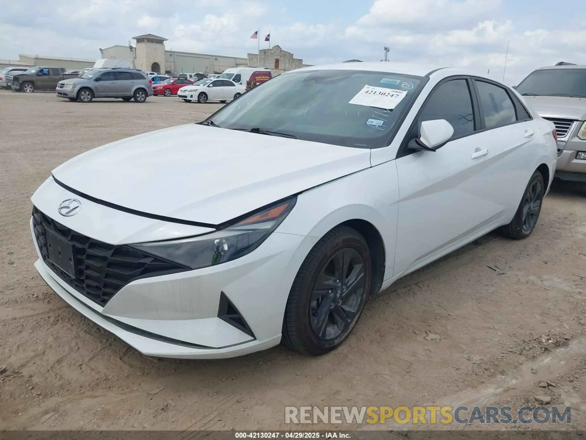 2 Photograph of a damaged car 5NPLM4AG6MH002610 HYUNDAI ELANTRA 2021