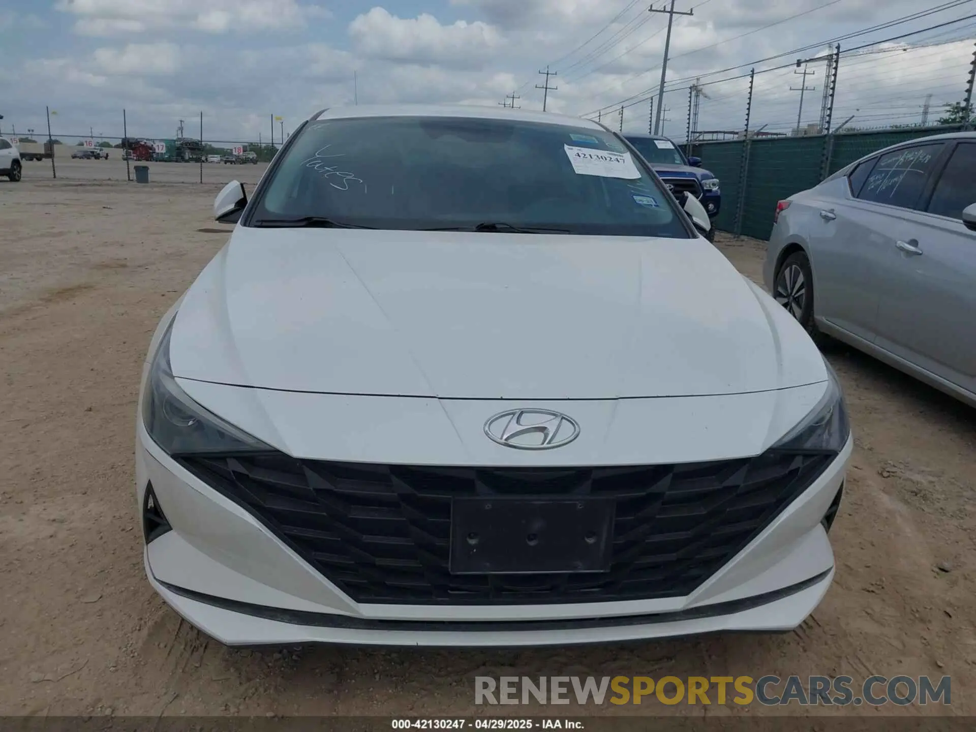 6 Photograph of a damaged car 5NPLM4AG6MH002610 HYUNDAI ELANTRA 2021