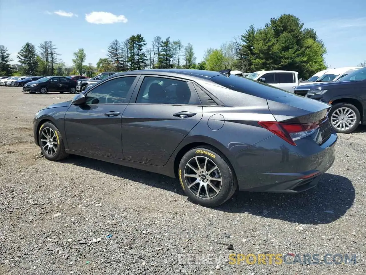 2 Photograph of a damaged car 5NPLM4AG6MH024039 HYUNDAI ELANTRA 2021