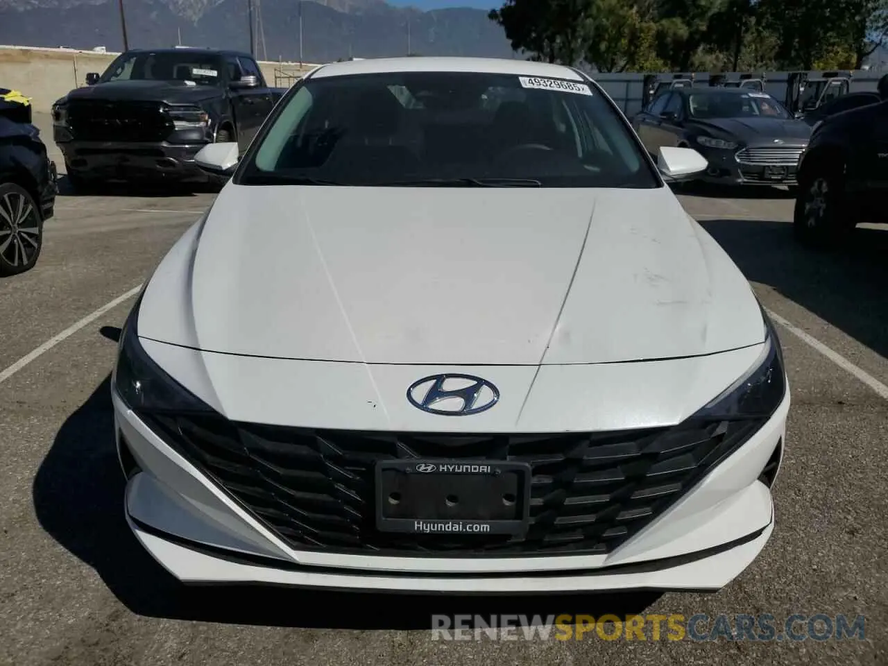 5 Photograph of a damaged car 5NPLM4AG6MH024705 HYUNDAI ELANTRA 2021