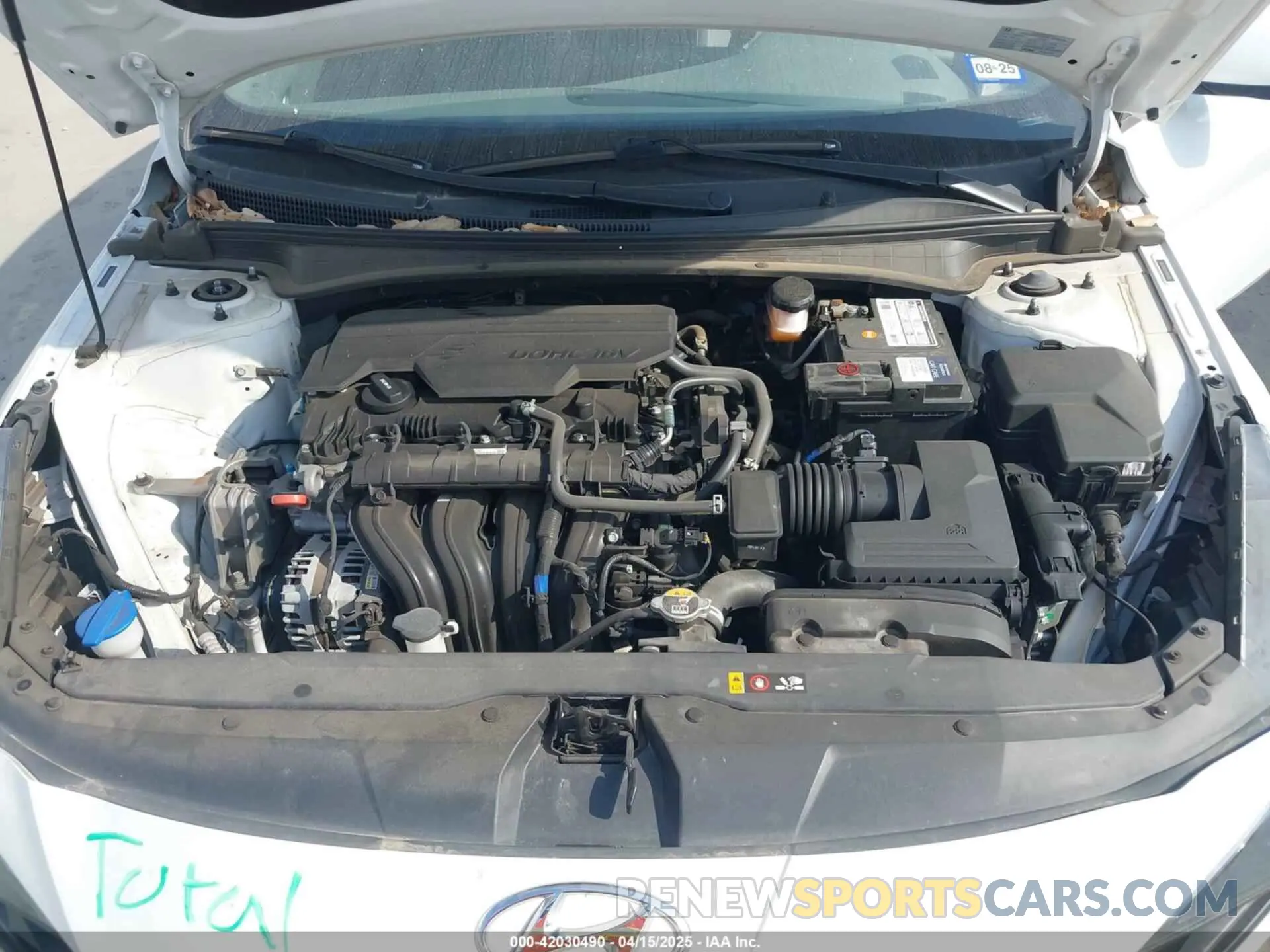 10 Photograph of a damaged car 5NPLM4AG6MH052410 HYUNDAI ELANTRA 2021