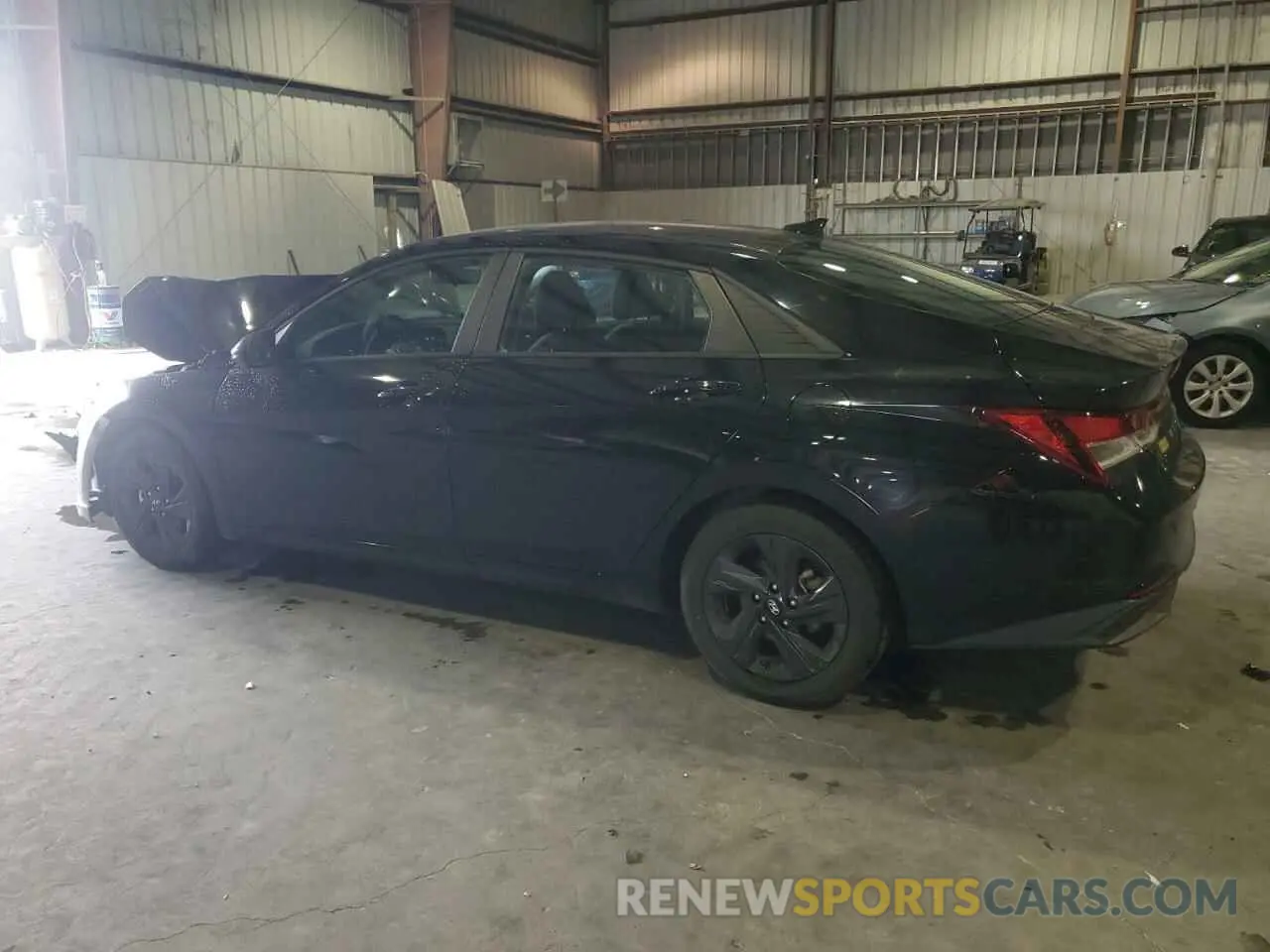 2 Photograph of a damaged car 5NPLM4AG7MH003345 HYUNDAI ELANTRA 2021