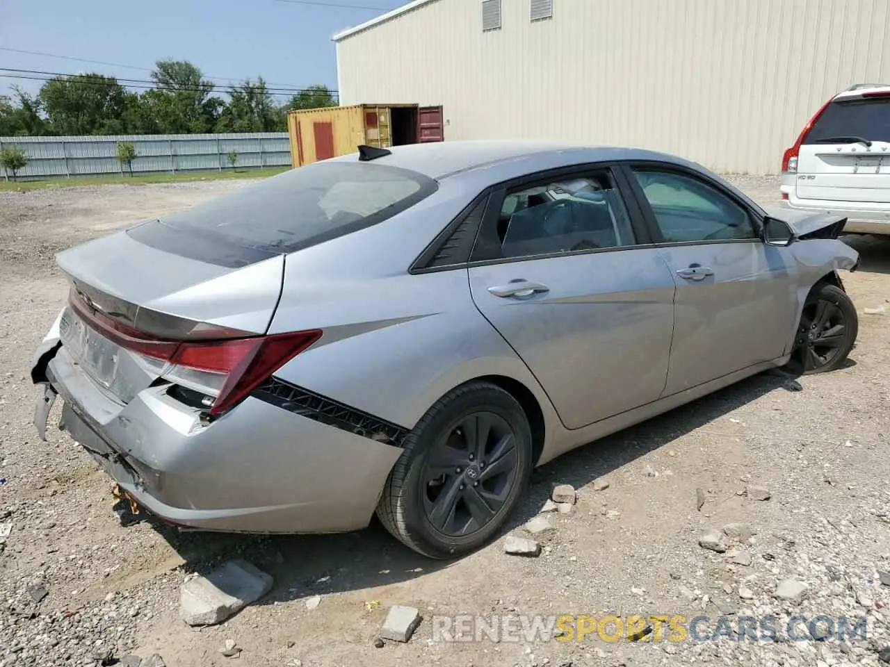 3 Photograph of a damaged car 5NPLM4AG7MH011459 HYUNDAI ELANTRA 2021