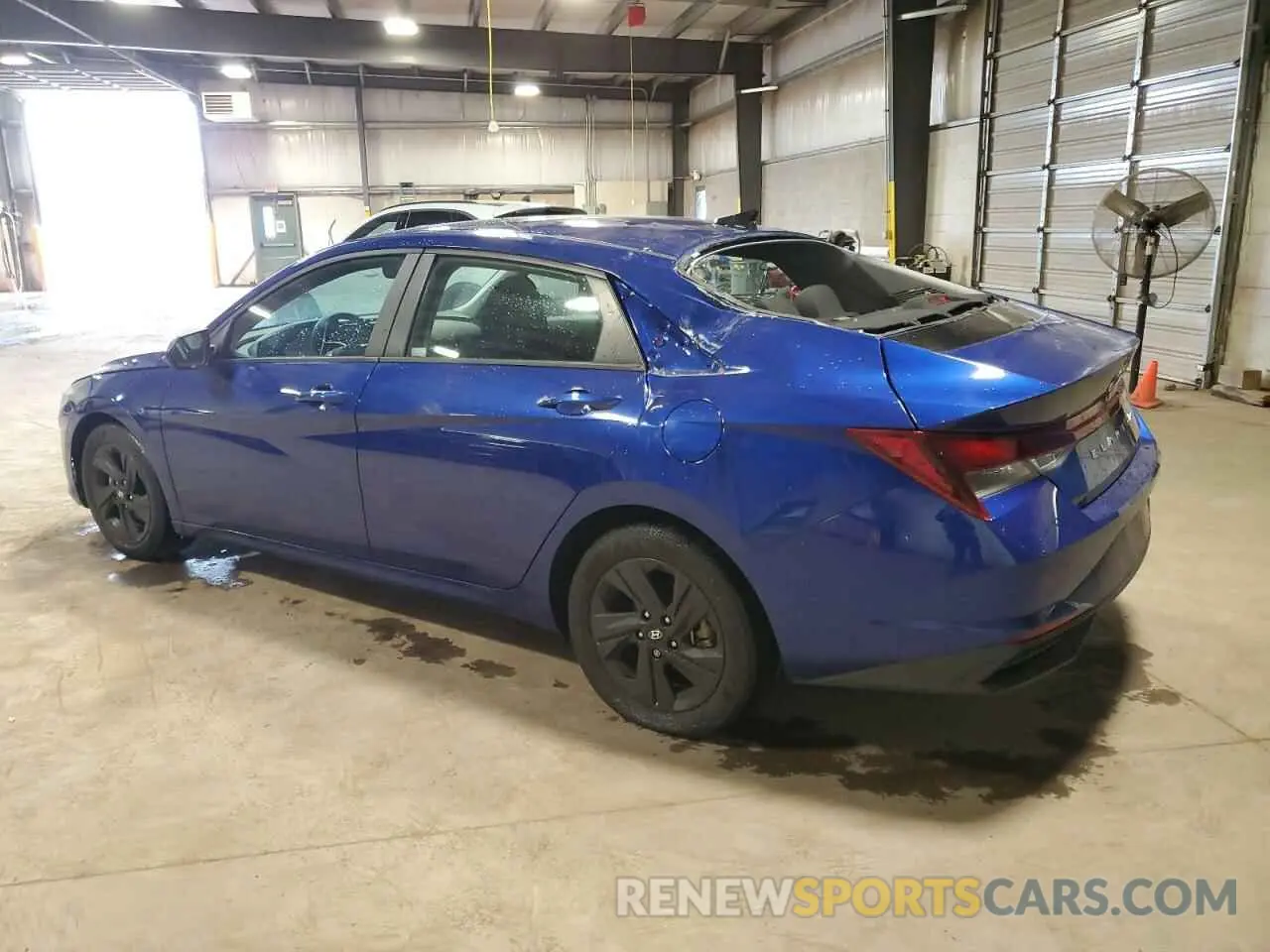 2 Photograph of a damaged car 5NPLM4AG7MH011834 HYUNDAI ELANTRA 2021