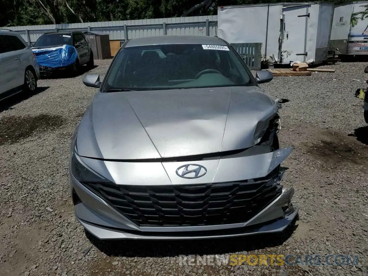 5 Photograph of a damaged car 5NPLM4AG7MH027970 HYUNDAI ELANTRA 2021