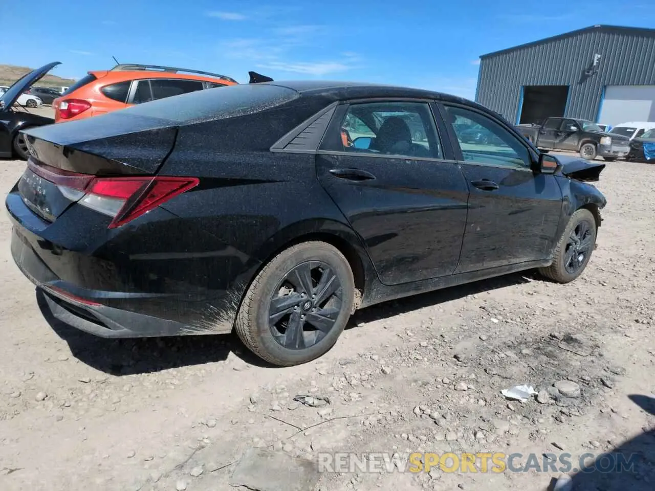3 Photograph of a damaged car 5NPLM4AG7MH040895 HYUNDAI ELANTRA 2021