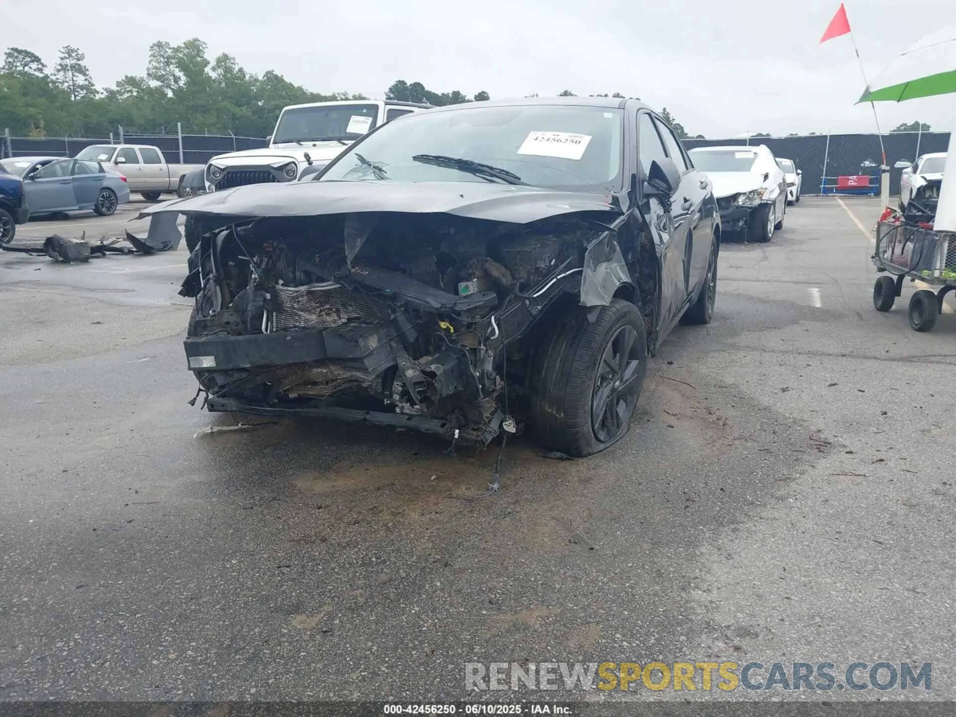 6 Photograph of a damaged car 5NPLM4AG7MH045580 HYUNDAI ELANTRA 2021