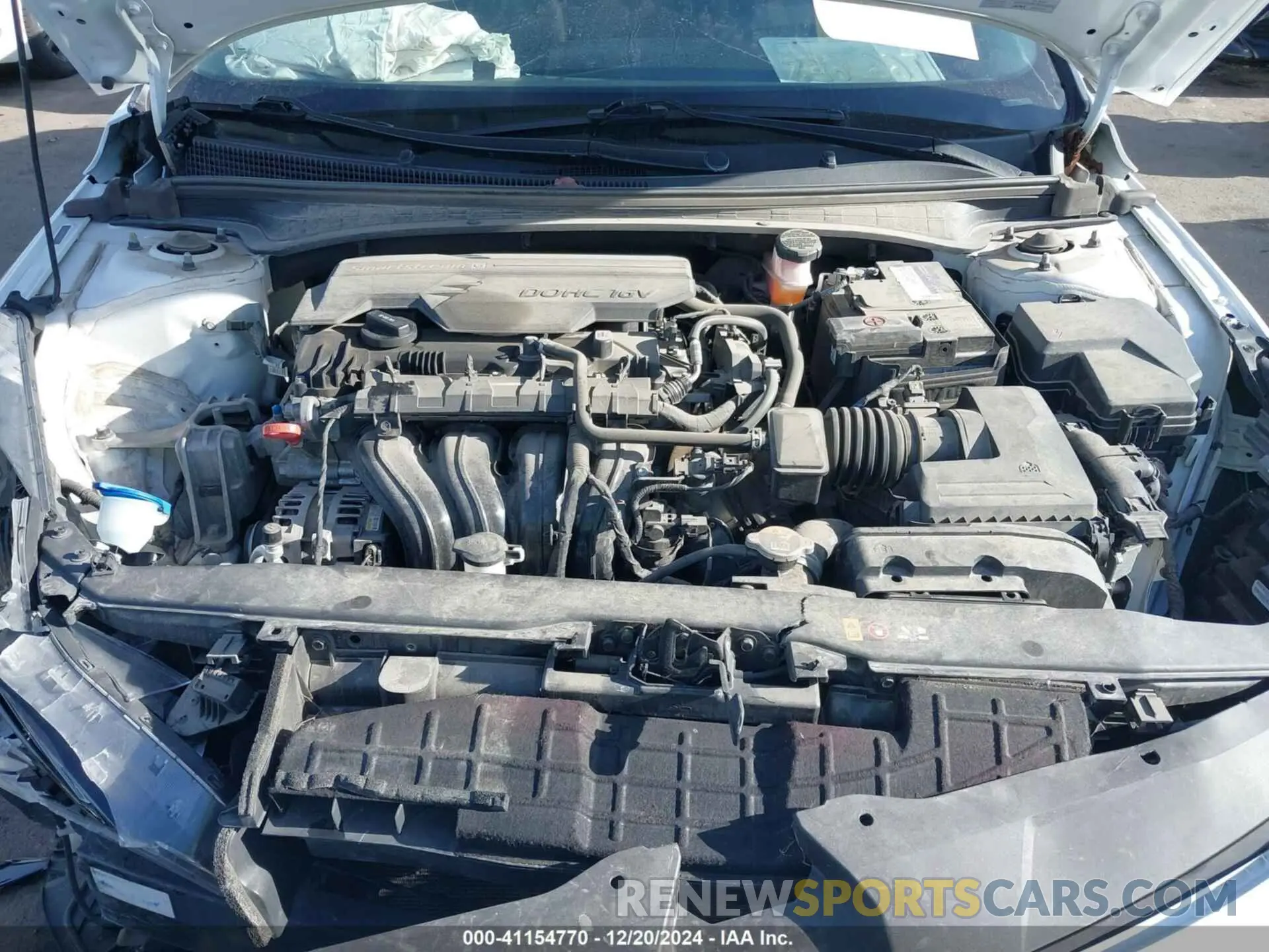 10 Photograph of a damaged car 5NPLM4AG8MH001152 HYUNDAI ELANTRA 2021