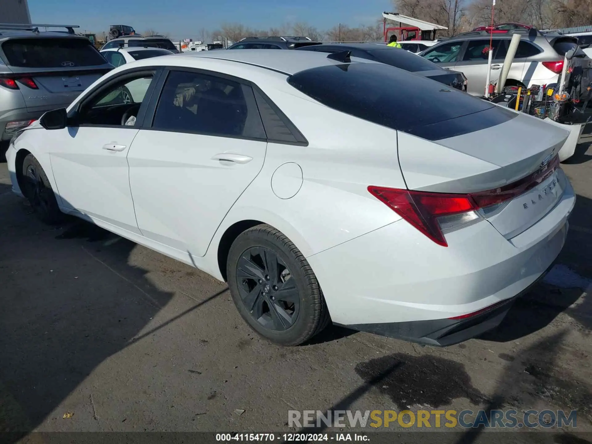 3 Photograph of a damaged car 5NPLM4AG8MH001152 HYUNDAI ELANTRA 2021