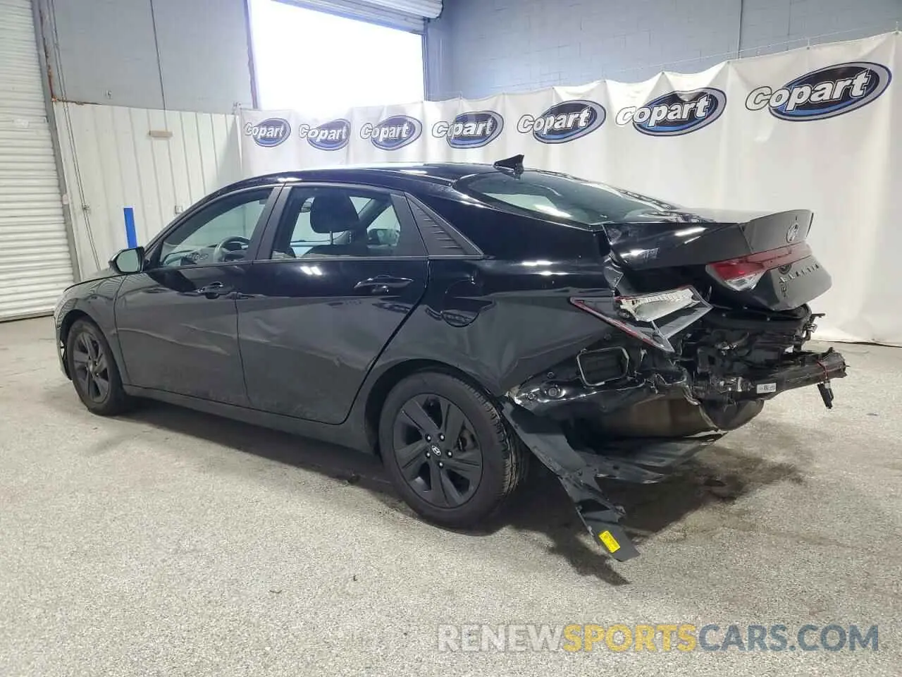 2 Photograph of a damaged car 5NPLM4AG8MH008540 HYUNDAI ELANTRA 2021