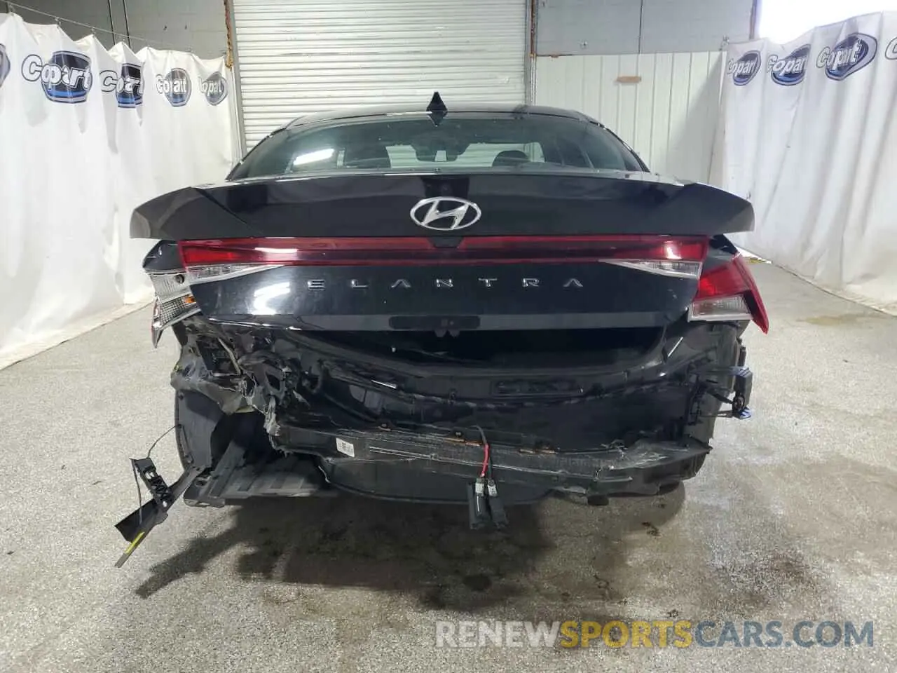 6 Photograph of a damaged car 5NPLM4AG8MH008540 HYUNDAI ELANTRA 2021