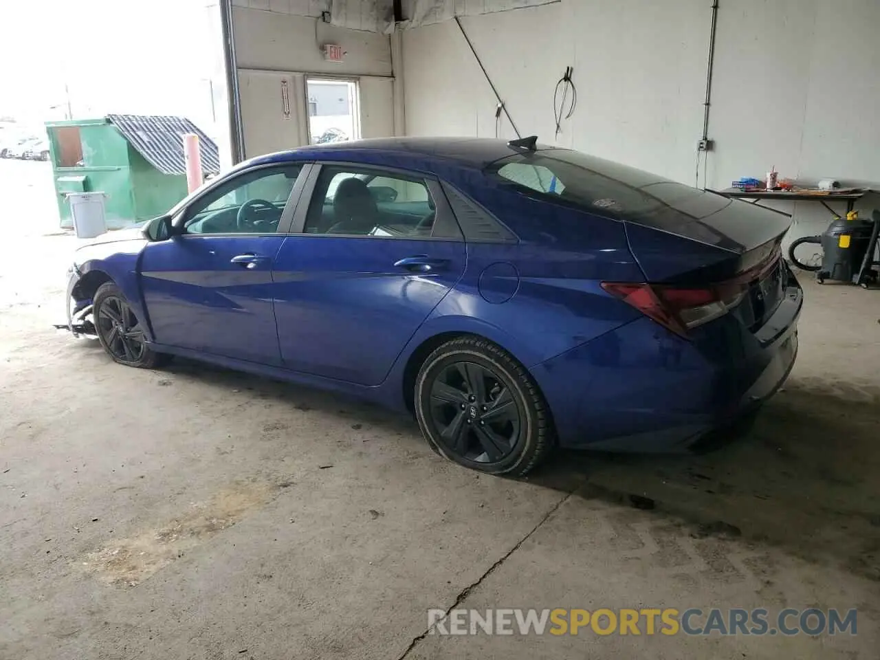 2 Photograph of a damaged car 5NPLM4AG8MH027038 HYUNDAI ELANTRA 2021