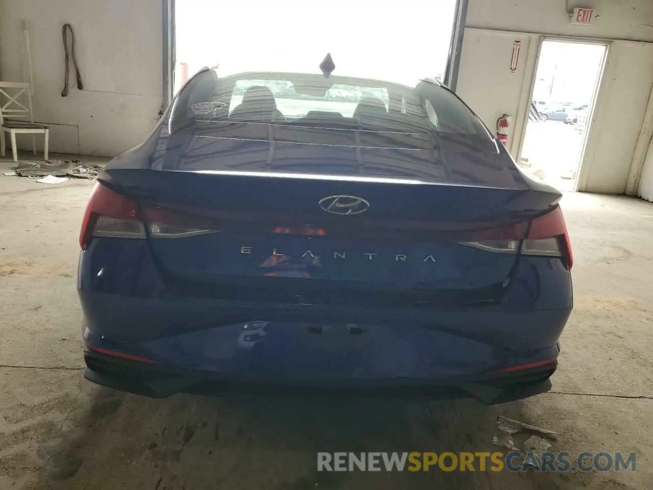 6 Photograph of a damaged car 5NPLM4AG8MH027038 HYUNDAI ELANTRA 2021