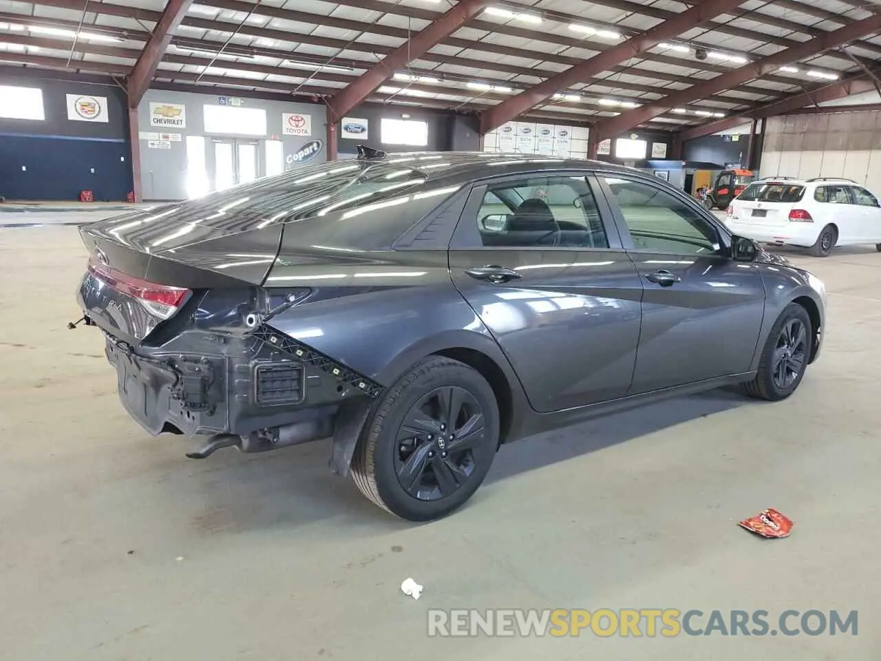 3 Photograph of a damaged car 5NPLM4AG8MH031154 HYUNDAI ELANTRA 2021